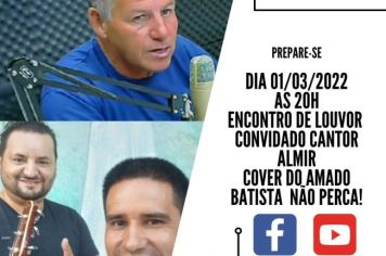 Pograma - Encontro de Louvor - Tiago Batista
